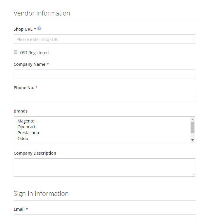 Magento 2 Vendor Attribute Manager Marketplace Add-On