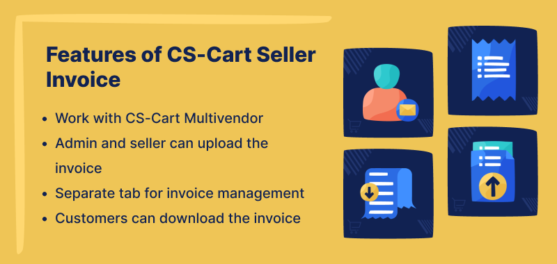 CS-Cart-Seller-Invoice-Features